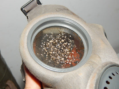 Used KUDRNAC KM-1a WWII Gas Mask - KUDRNAC