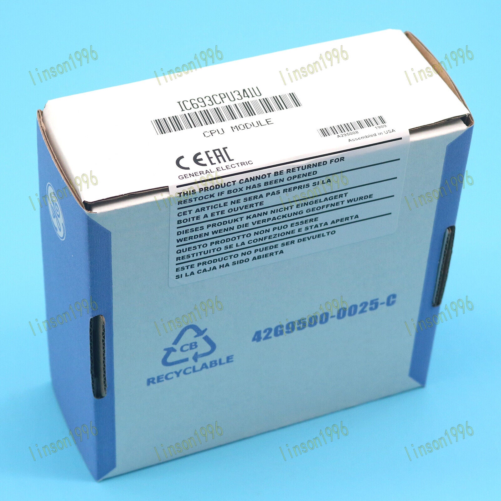 GE Fanuc Module IC693CPU341U - In Box Ship - GE FANUC