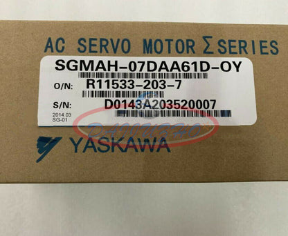 New Yaskawa SGMAH-07DAA61D-OY AC Servo Motor - YASKAWA