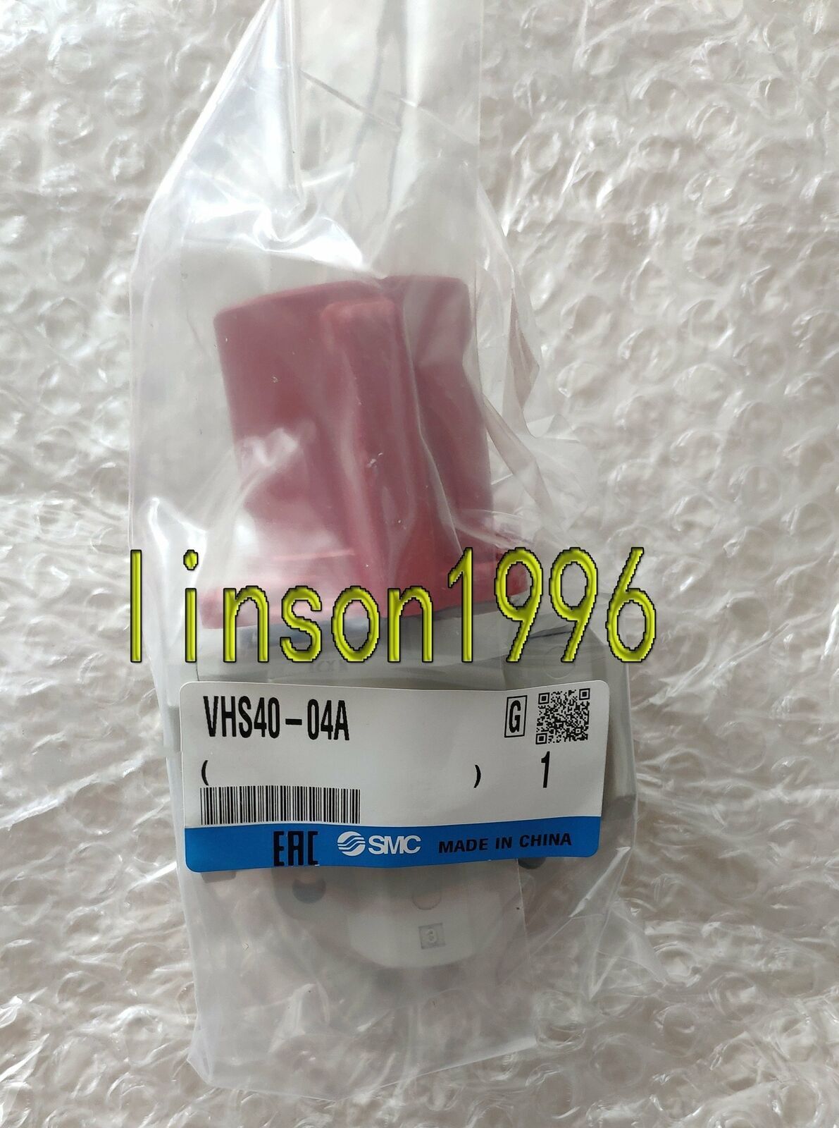 SMC VHS40-04A Residual Pressure Release Valve - SMC