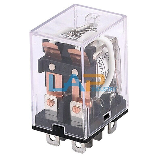 5PCS LIRRD LJQX-13F-2Z-DC24V Relay 10A 250VAC with 8 Feet Cable - LIRRD