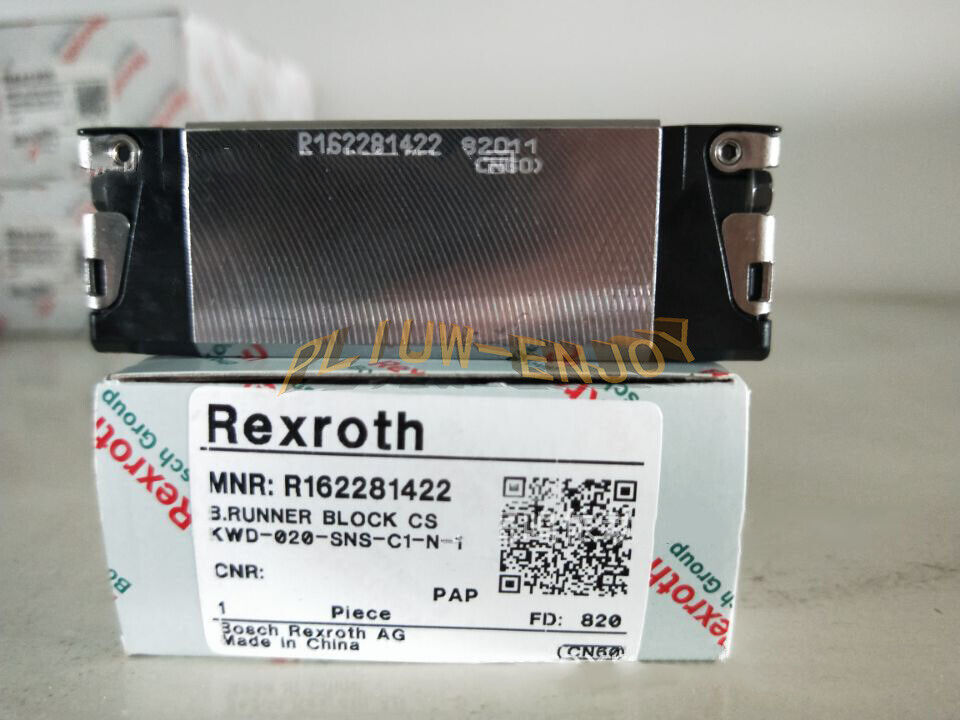 new 1x R162281422 Rexroth RUNNER BLOCK BLOCK BALL BEARING - REXROTH