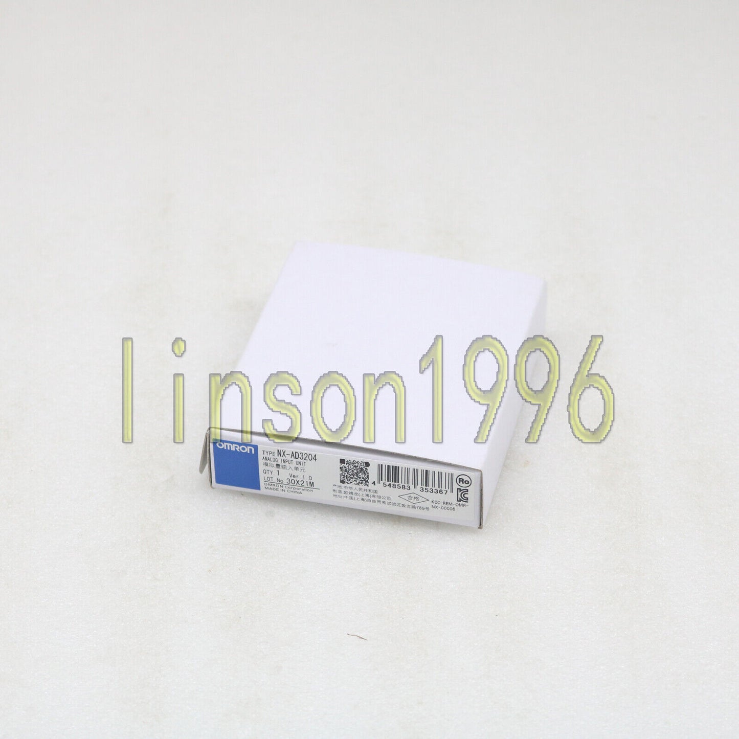 Omron NX-AD3204 Analog Input Unit - High-Quality Signal Monitoring - OMRON
