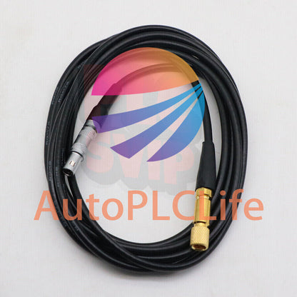 new 1Pcs Connection Cable C5-L5-2M LEMO 00 to Microdot Ultrasonic Flaw Detector - KOEED