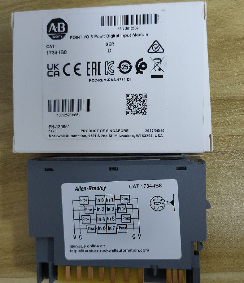 Allen-Bradley 1734IB8 8Point Digital Input Module Factory Sealed | AB 8Point Digital Input Module 1734IB8 | Allen-Bradley 1734IB8 Digital Input Module | Allen-Bradley 1734IB8 | Allen-Bradley AB 8Point Digital Input Module - ALLEN-BRADLEY