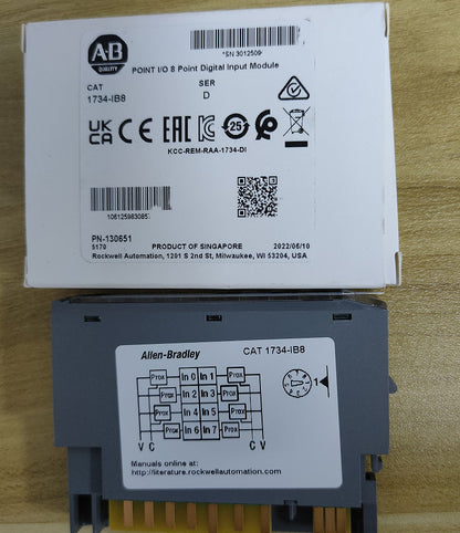 Allen-Bradley 1734IB8 8Point Digital Input Module Factory Sealed | AB 8Point Digital Input Module 1734IB8 | Allen-Bradley 1734IB8 Digital Input Module | Allen-Bradley 1734IB8 | Allen-Bradley AB 8Point Digital Input Module - ALLEN-BRADLEY