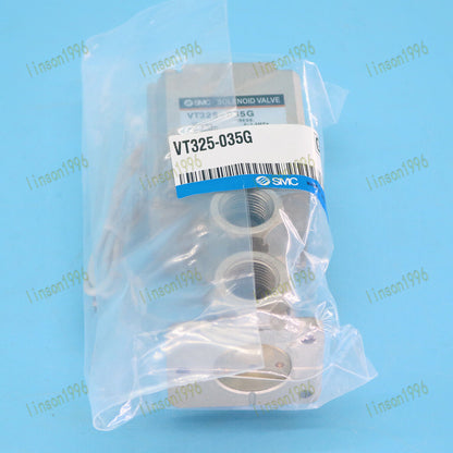 VT325-035G Solenoid Valve Replacement Part for SMC VT325-035G, High-Quality Industrial Solenoid Valve with PS10-16 Pressure Range and 10-100 GPM Flow Capacity - SMC
