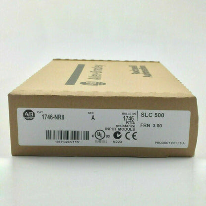 New Factory Sealed SER A SLC500 RTD Resistance Input Module 1746NR8 - NEW FACTORY SEALED