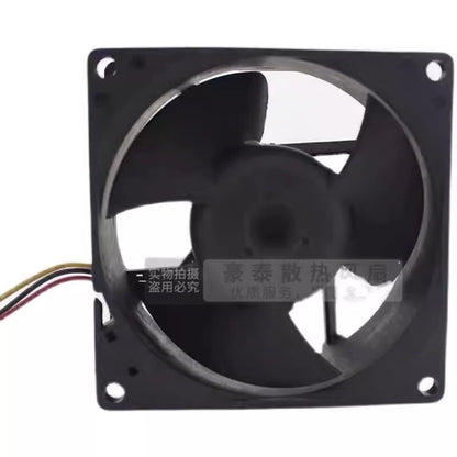 Delta EFB0812HHE-F00 8038 DC12V 0.62A 3-Wire Dual Ball Cooling Fan