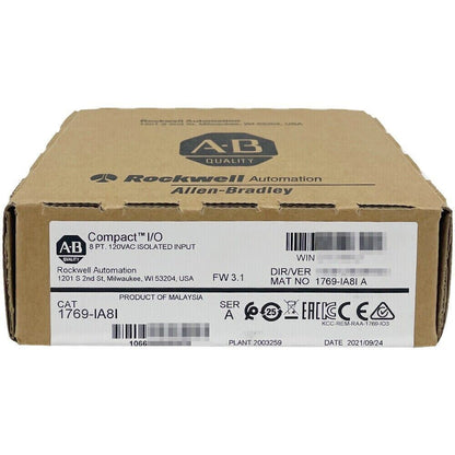 Allen-Bradley 1769-IA8I CompactLogix 120VAC Isolated Input - ALLEN-BRADLEY