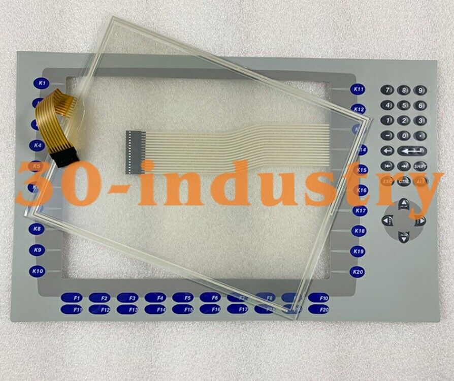 Touch Panel Glass and Membrane Keypad for 1250 2711P-B12C4A2 - Allen-Bradley