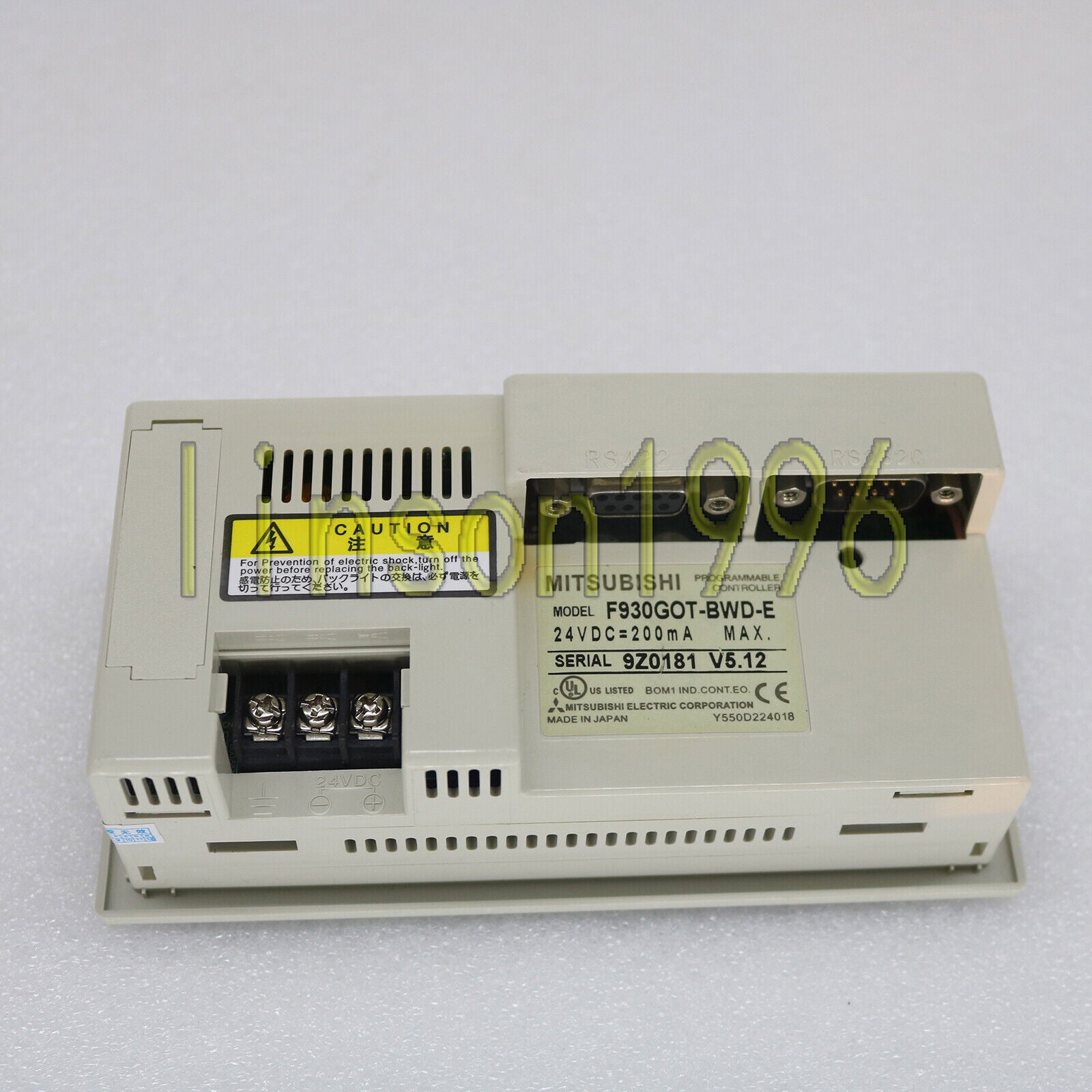 Used Mitsubishi F930GOT-BWD-E Testimonial - MITSUBISHI