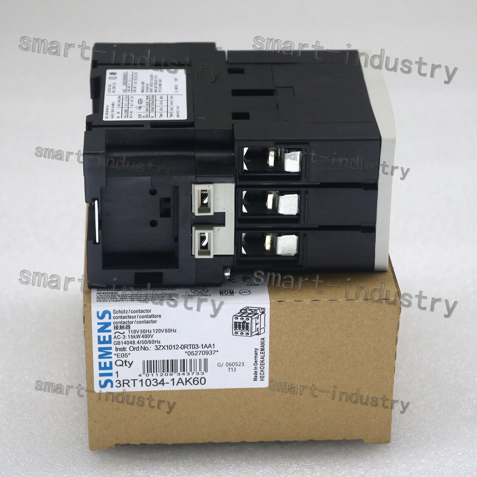 new One  For SIEMENS 3RT1034-1AK60  Contactor In Box ship