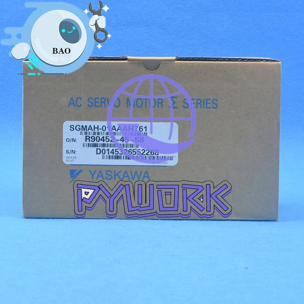 1PCS Yaskawa Servo Motor SGMAH-01AAAH761
