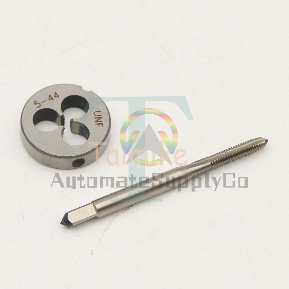 No 5-44 UNF Tap and Die Set Right Hand, 5 x 44 UNF Thread Tap and Round Die