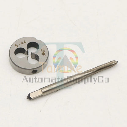 No 5-44 UNF Tap and Die Set Right Hand, 5 x 44 UNF Thread Tap and Round Die
