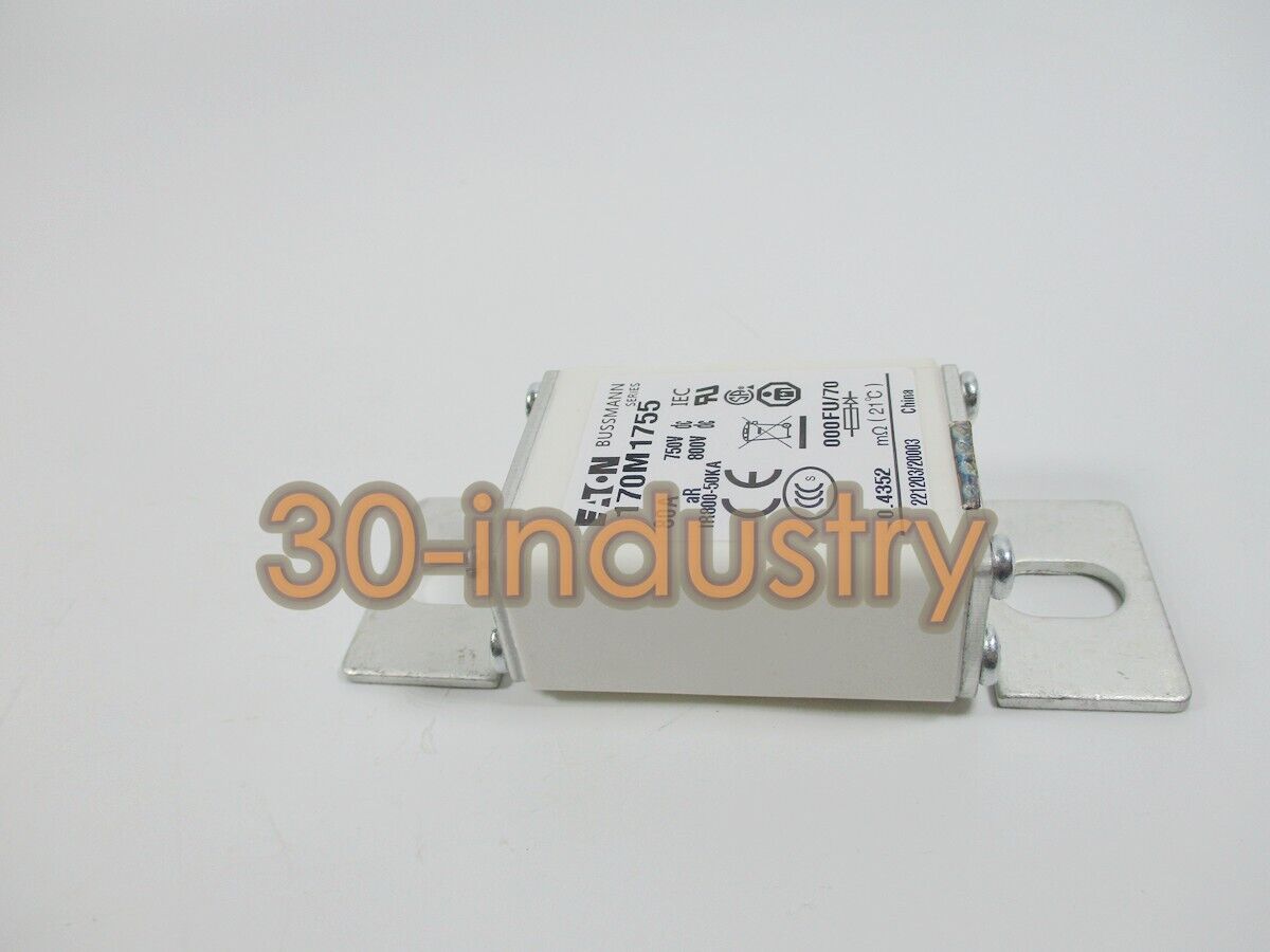 2-Pack Bussmann Fuse 170M1755 80A 750V - BUSSMANN