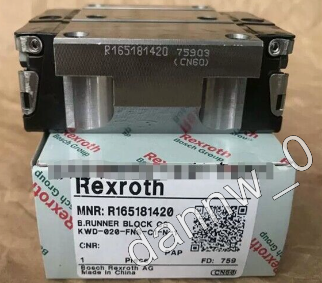 new 1PC  in box Rexroth R165181420 Linear bearing Linear Guide Slider