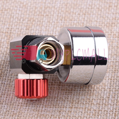1pcs Car Air Regulator Pressure Gauge Tool fit for Devilbiss Iwata 0-140 PSI