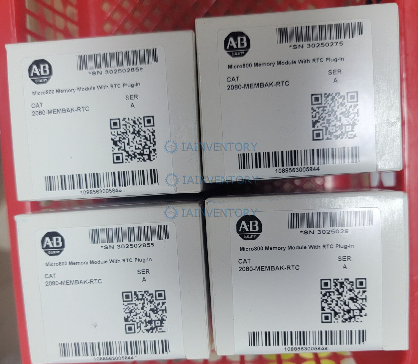 Allen Bradley 2080-MEMBAK-RTC Memory Backup, Data Log, Recipe - ALLEN BRADLEY