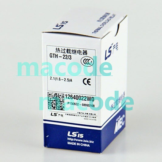 1PC LS GTH-22/3 Thermal overload relay  #YY0