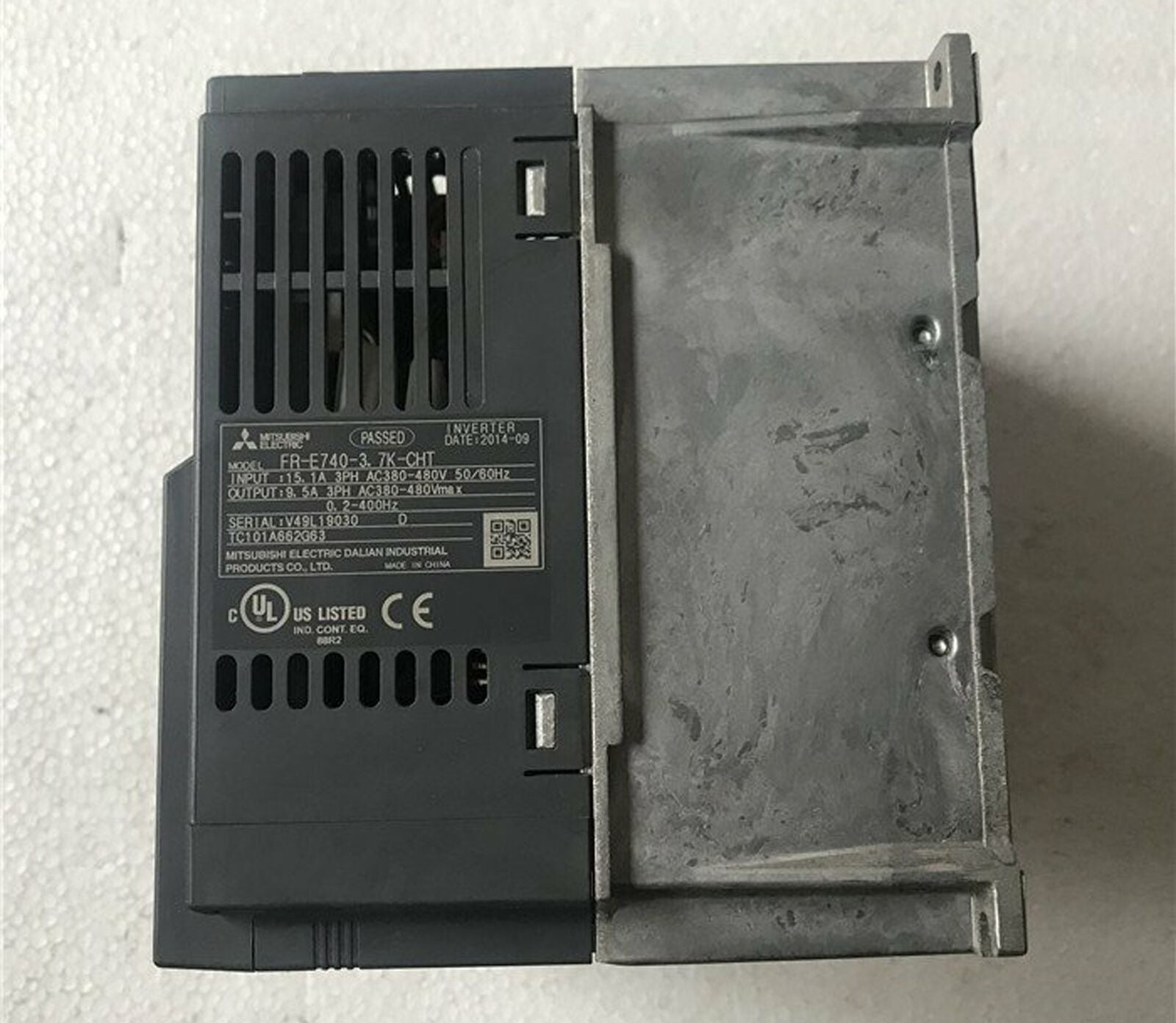 Used Mitsubishi Inverter FR-E740-3.7K-CHT 3.7K/380V Tested - ONE MITSUBISHI