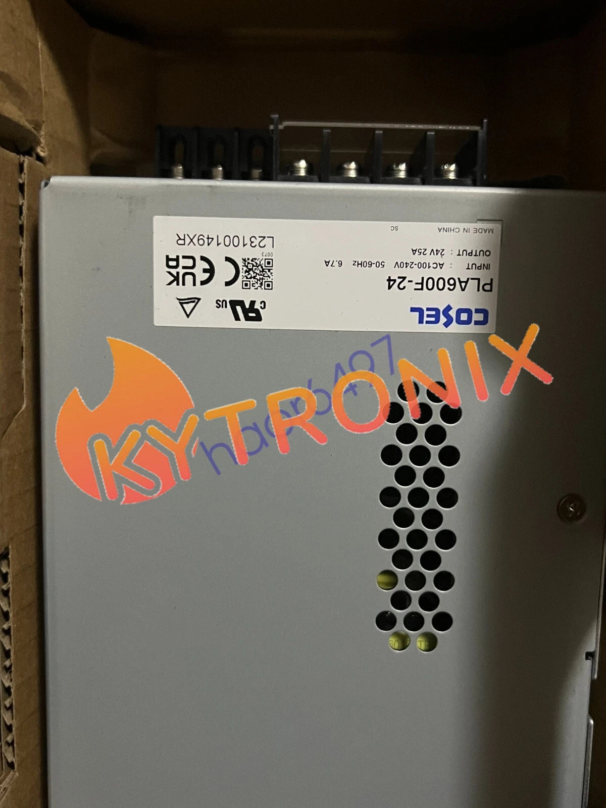 1PCS COSEL PLA600F-24 600W 24V POWER SUPPLY
