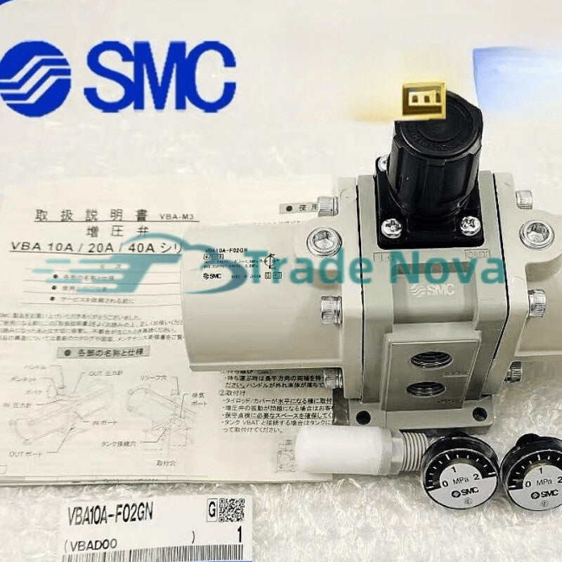 1PC SMC VBA10A-F02GN Pneumatic Booster Valve delivery VBA10AF02GN