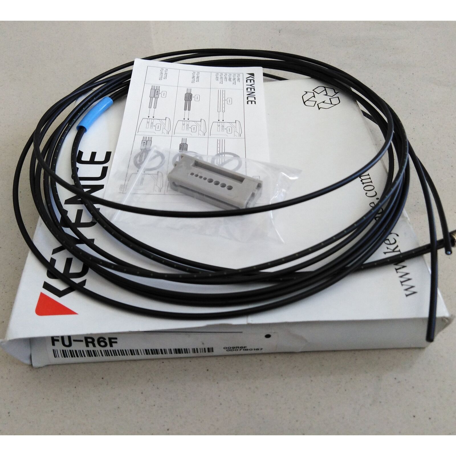 1PC Fiber Optic Sensor, FU-R6F - KEYENCE