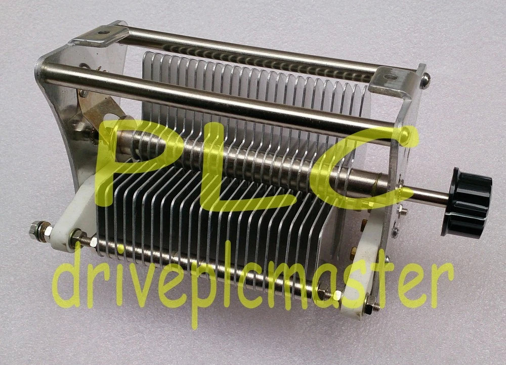 1PC 20-1000PF 1000V with knob Single-unit Air Dielectric Variable Capacitor #dr