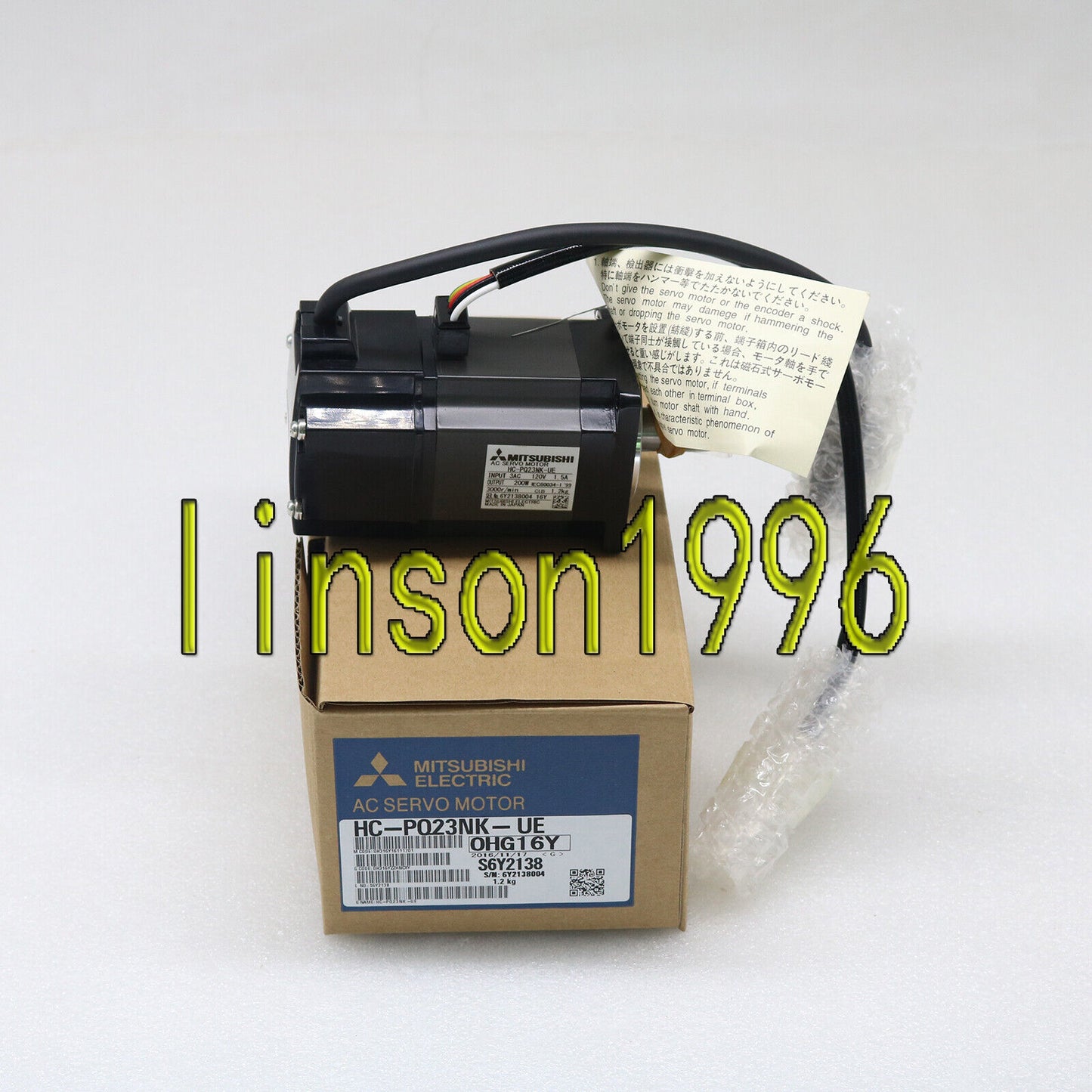 1pc Mitsubishi HC-PQ23NK-UE Servo Motor - MITSUBISHI