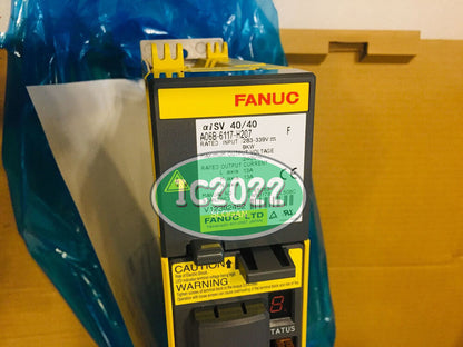 Fanuc AiSV 40/40 E Servo Amplifier Module A06B6117H207 - FANUC