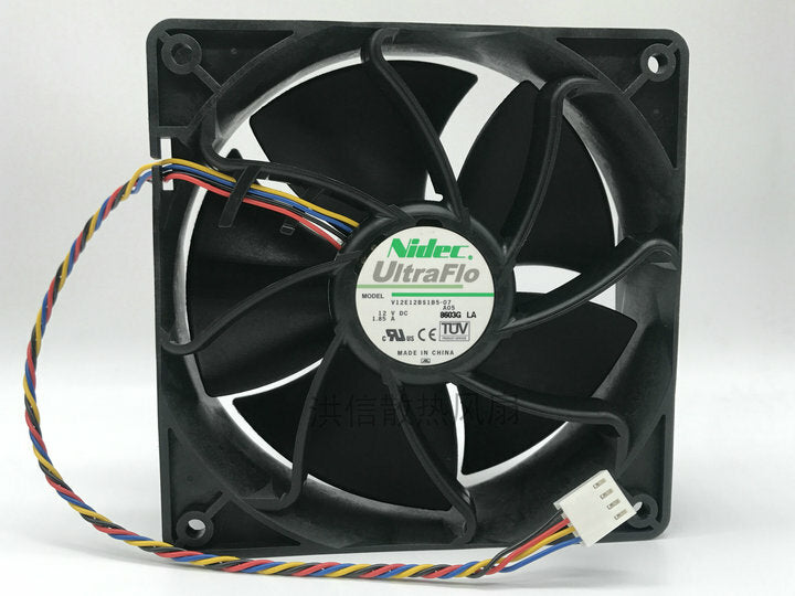 1pcs Nidec V12E12BS1B5-07 12V 1.85A 12038 Ant S7 S9 dedicated cooling fan