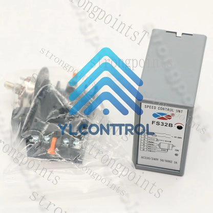 1x Motor Speed Controller 220V AC SS-32 FS32B Separate Switch Speed Regulation