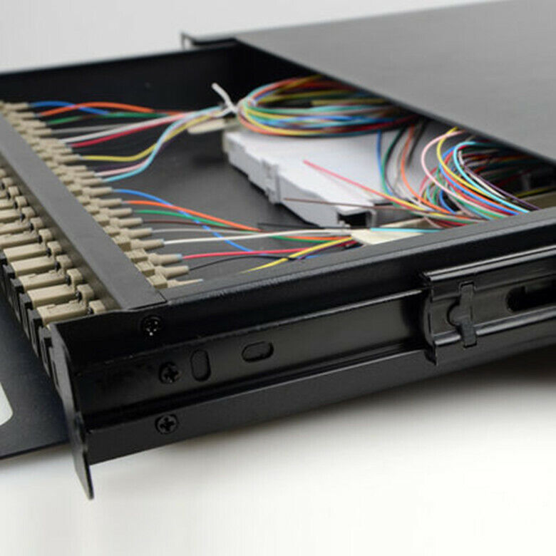new 24-core SC multimode terminal box fiber-optic drawer 19-inch cabinet - KOEED