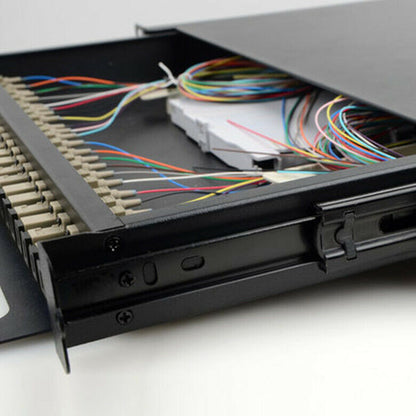 new 24-core SC multimode terminal box fiber-optic drawer 19-inch cabinet - KOEED