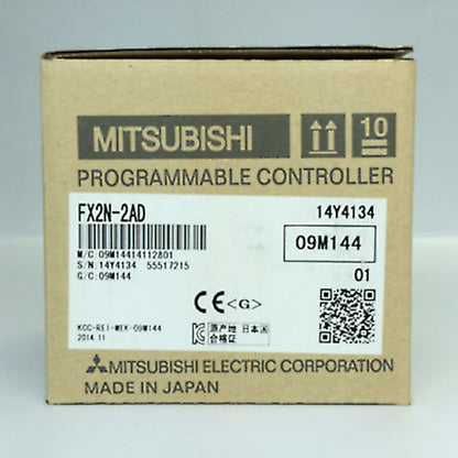 Sealed Mitsubishi PLC FX2N-2AD Original Factory sealed - MITSUBISHI