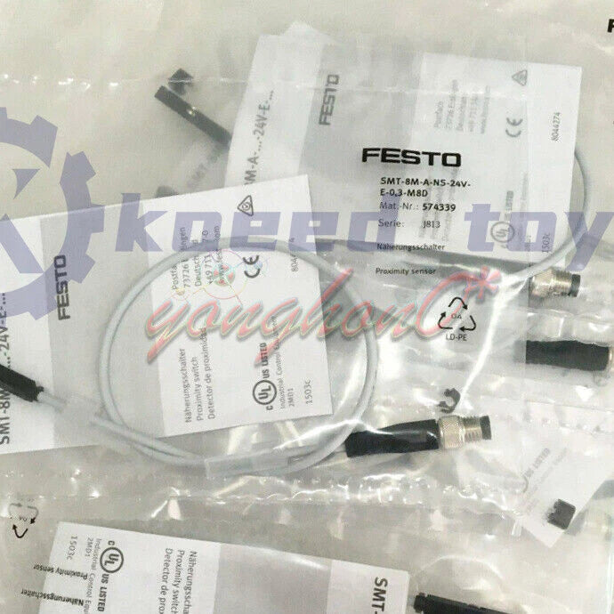 1Pcs Festo SMT-8M-A-NS-24V-E-0.3-M8D 574339 Magnetic Switch