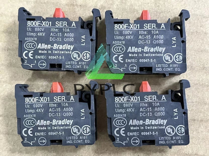 4Pcs 800F-X01 SER.A 800F Reset Switch 10A～
