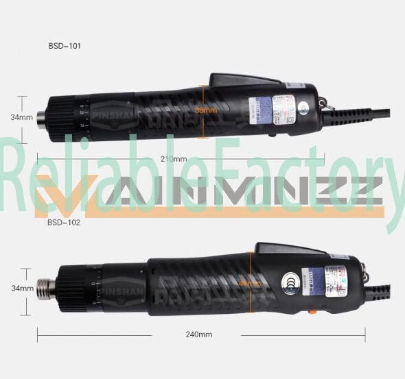 One 220V Mini Adjustable Electric Screwdriver Sets BSD-102 BSD-101