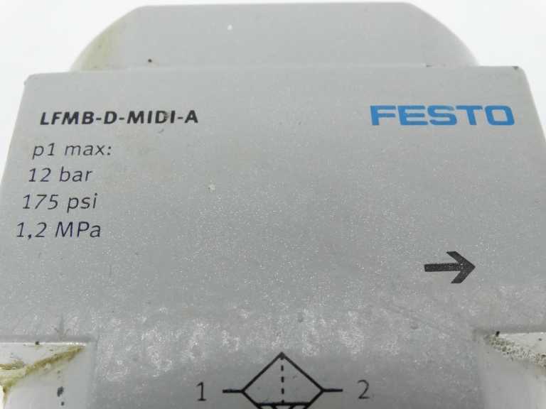 FESTO LFMB-D-MIDI-A FILTER ENHANCED PERFORMANCE WITH ADVANCED TECHNOLOGY AND OPTIMAL DESIGN FOR MAXIMUM EFFICIENCY AND RELIABILITY - FESTO