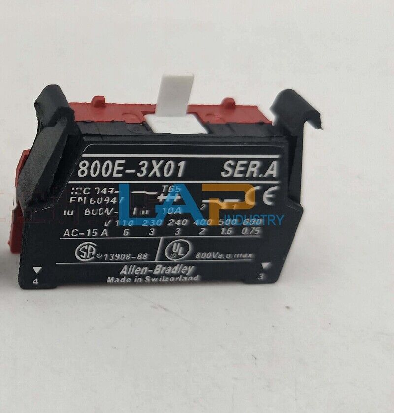 Allen-Bradley 800E-3X01 Normally Closed Button Contact (2PCS) - ALLEN-BRADLEY