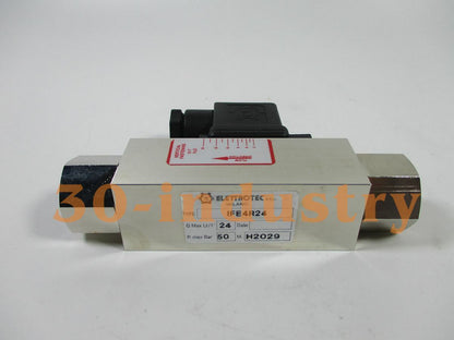 1PCS NEW FOR ELETTROTEC Flow Meter Flow Switch IFE4R24 37100 - ELETTROTEC