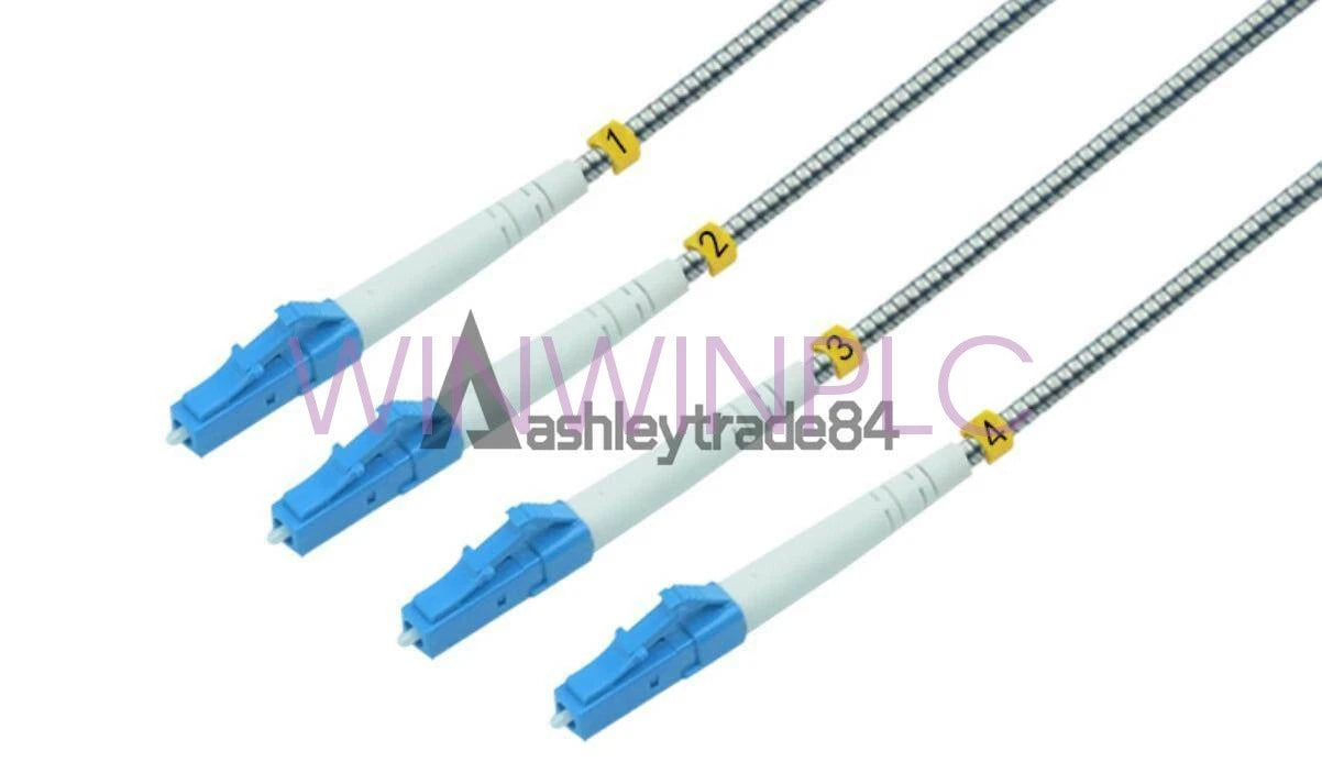 150M Field Outdoor LC-LC UPC 4 Strand 9/125Single Mode Fiber Patch Cord