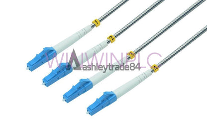 150M Field Outdoor LC-LC UPC 4 Strand 9/125Single Mode Fiber Patch Cord