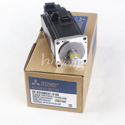 1PCS Mitsubishi Servo Motor HF-KE43BKW1-S100 - High Performance Servo Motor - MITSUBISHI