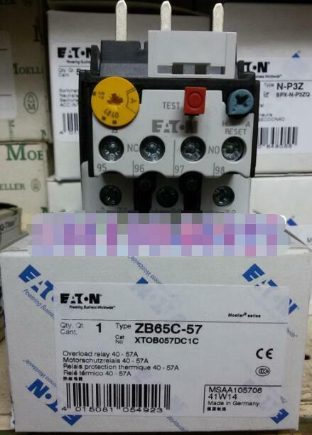 Eaton Moeller ZB65C Series ZB65C-10,16,24,40...75 Overload Relay