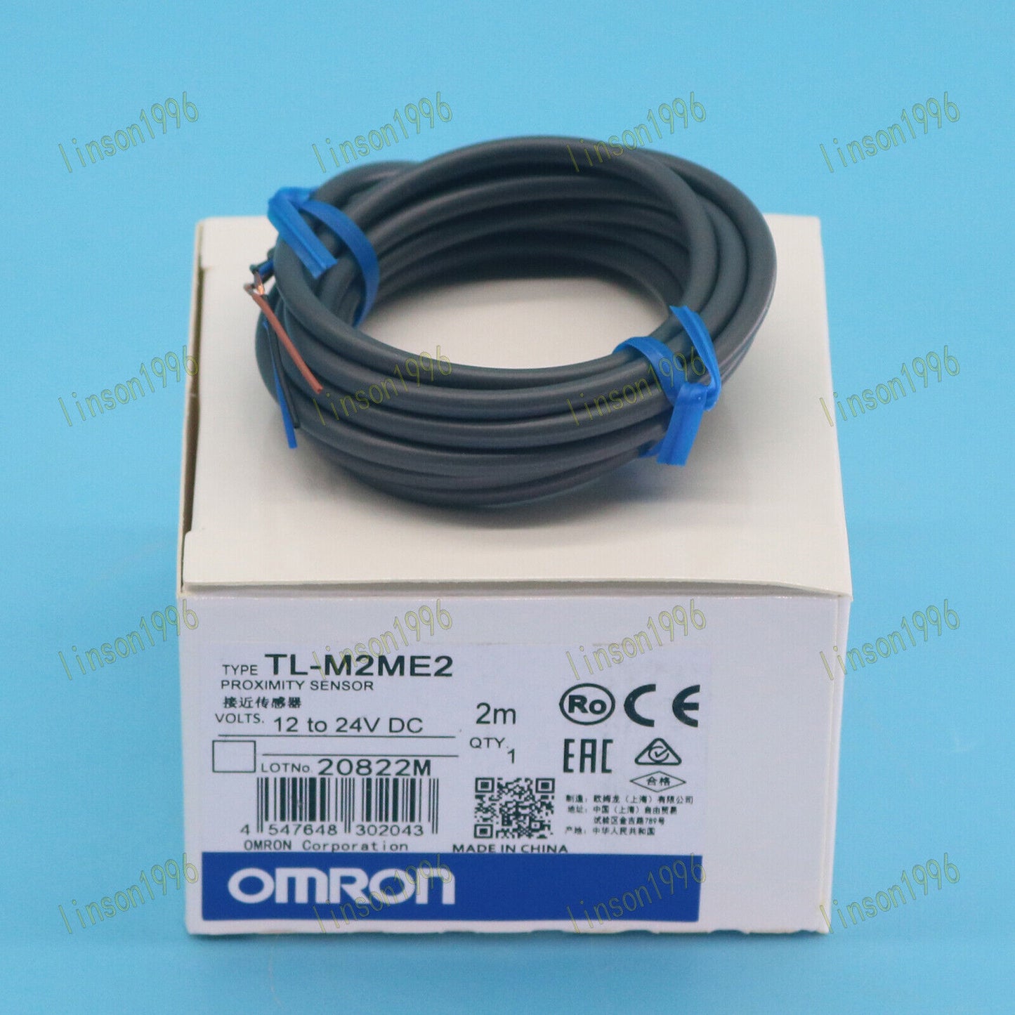 Omron Proximity Switch Sensor TLM2ME2 12-24VDC, 1PC, Fast Ship - OMRON