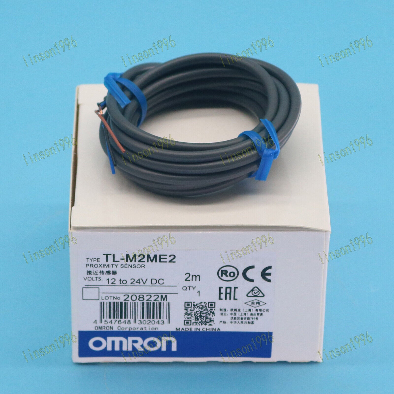 Omron Proximity Switch Sensor TLM2ME2 12-24VDC, 1PC, Fast Ship - OMRON