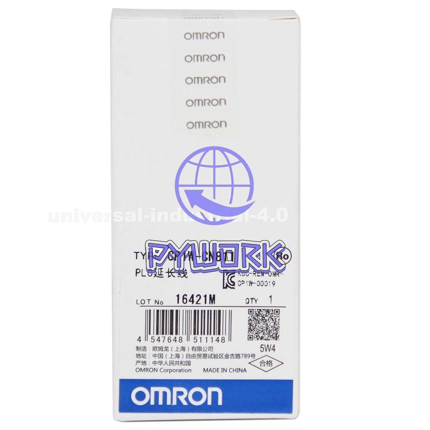 OMRON CP1W-CN811 CP1WCN811 PLC I/O Cable